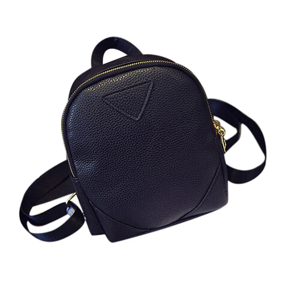 Backpack Women School Bags For Teenagers Travel PU Leather Rucksack Travel Laptop Backpacks Bolsa Feminina