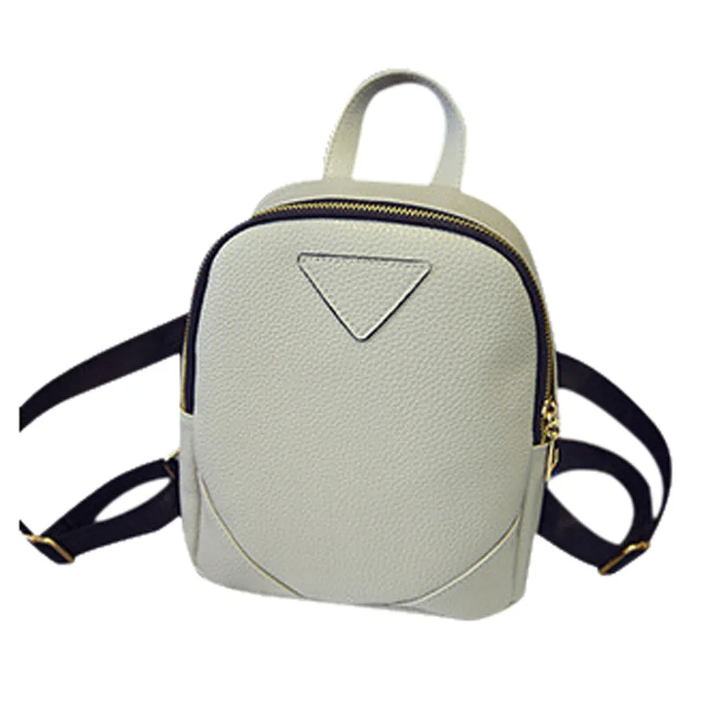 Backpack Women School Bags For Teenagers Travel PU Leather Rucksack Travel Laptop Backpacks Bolsa Feminina