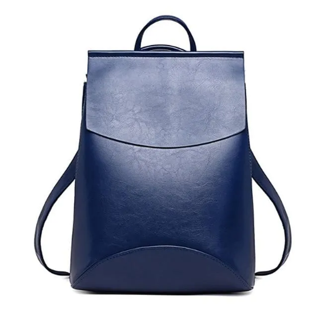 HJPHOEBAG New high quality Women Backpacks Fashion Teenager Girls School bag PU Mochila Zipper Students Shoulders bag HJ-811