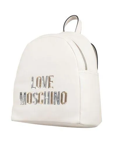 Love Moschino Women Backpacks & Bum bags Beige -- --